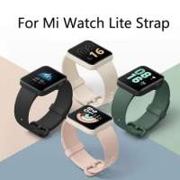 Silicone WatchBand Strap For Xiaomi Mi Watch 2 Lite Original SmartWatch Band WristBand Watchstrap Bracelet for Redmi watch2 Belt