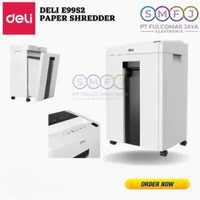 Mesin Penghancur Kertas / Paper Shredder DELI E9952 PUTIH
