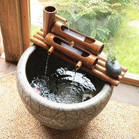 陶瓷魚缸竹子過濾器圓缸瓷缸增氧上置過濾盒魚盆過濾設備靜音  城市玩家