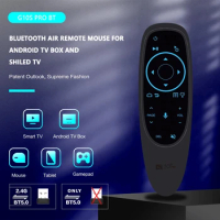 G10S G10SPRO BT Air Mouse Voice Remote Control 2.4GHz Mini Wireless Gyroscope IR Learning for Android TV Box G10S Pro