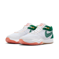 【NIKE 耐吉】Nike G.T. Hustle 2 EP 白綠 籃球鞋 DJ9404-103(實戰 訓練 運動鞋 休閒鞋 男鞋)