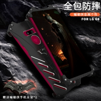 LG G8手機殼防摔殼LGG8金屬邊框G8保護殼lg g8金屬殼蝙蝠俠雷神殼