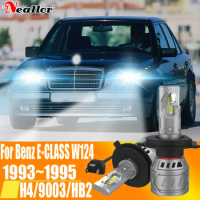H4 HB2 9003 Led Headlight Canbus No Error Car Bulb High Power White Fog Light Diode Lamp 12v 55w For Benz E-CLASS W124 1993~1995