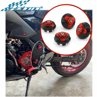 Frame Hole Cover, for Kawasaki Ninja Ex 250 300 250R 300R Z250 Motorcycle, with Gold Plugs, Aluminum