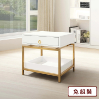 【AS 雅司設計】桑迪床頭櫃-50x40x50cm