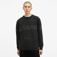 【ALLSAINTS】BIGGY 寬鬆長袖LOGO衛衣 M029NA(寬鬆版型)
