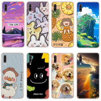 เคสซิลิโคนสำหรับ Samsung galaxy a70 เคส tpu เคสโทรศัพท์