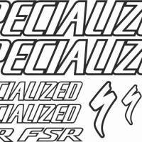 For 1Set FSR Replacement Mountain Bike Frame Vinyl Decals Stickers MTB Car Styling