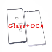 Glass+Oca Front Outer Screen Glass Lens Replacement Touch Screen For ASUS ROG Phone 3 ZS661KS Rog3