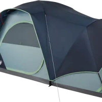 Coleman Skydome XL Family Camping Tent, 8/10/12 Person Dome Tent with 5 Minute Setup, Includes Rainfly, Carry Bag, Storage