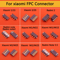 2pcs For Xiaomi 1/1S/2/2S/Mi1/MIiS/M1/M1S/Mi2/Mi2S/M2/M2S/Redmi 2/Note 2 5.5 Battery FPC Connector Clip Contact On Mainboard