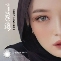 (Bisa COD) Softlens LIVING COLOR MIRACLE 14.2MM Softlens Normal , Softlens Minus , Softlens Grey Min