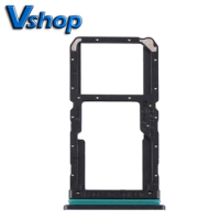 SIM Card Tray+SIM Card Tray/Micro SD Card Tray for OPPO Reno2 PCKM70 PCKT00 PCKM00 CPH1907 Phone SIM Cards Socket Replace Parts