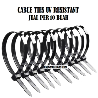 PER 10 buah Kabel Tis Anti UV 9 x 900 mm Marker Ties 90 cm Pengikat