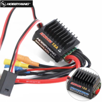 HobbyWing 18A ESC 1/18th Scale EZRUN-18A-SL Brushless Motor Speed Controller for Rc Car