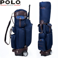現貨特賣 高爾夫球包 包郵POLO新款高爾夫球包 男款高爾夫包輕便拉桿帶輪子高爾夫球袋 交換禮物全館免運