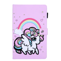 Tablet Case for Samsung Galaxy Tab S5e 10.5 SM-T720 SM-T725 Unicorn PU Leather Folio Shell Cover Etui for Samsung Tab S5e Case