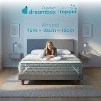 Quantum Dreambox Cooling Topper AirCool / Topper Kasur Dingin / Cool-to-Touch Tebal 7cm 100 x 200