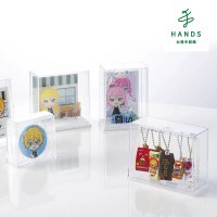 台隆手創館 日本INOMATA扭蛋吊飾卡牌徽章收納盒(展示架 展示盒 模型公仔收納 小卡收納)