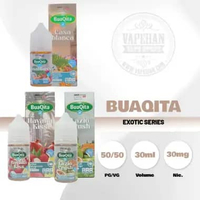 Liquid Saltnic BuaQita Exotic Series 30MG 30ML By Juicenation.Co LAZIO CRUSH