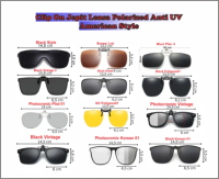Kacamata Clip On/Klip On Jepit Kacamata Minus American Style Eyewear  Sunglasses