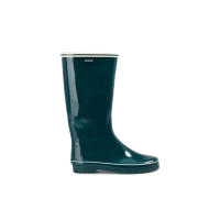 【AIGLE】女 休閒長筒膠靴 AG-F2451A072 墨綠(女長筒膠靴 雨靴)