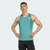 【adidas 愛迪達】ADIZERO 運動背心 涼感 男 JV9307