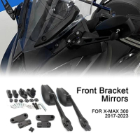 New Motorcycle Side Mirror Support Stand Forward Moving Bracket For YAMAHA X-MAX300 X-Max 300 XMAX300 XMAX 300 2017-2023