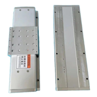 125 wide enclosed guideway slide screw slide linear slide linear module electric 300mm work length