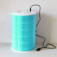 DIY Máy lọc không khí mini HEPA Filter cho Xiaomi 1 2 3 2S, lọc 99.99% PM2.5, vi khuẩn, formaldehyde