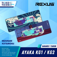 Rexus Ayaka Series KG1-2 Combo Gaming Keyboard Deskmat Mousepad Japan