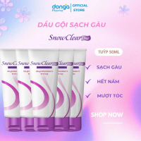 5 tuýp dầu gội snow clear one chiết xuất dầu dừa hỗ trợ làm sạch gàu hiệu quả