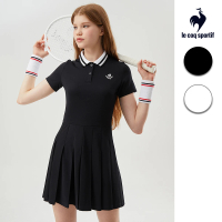 【LE COQ SPORTIF 公雞】運動基礎短袖連身裙 女款-2色-LKT22523