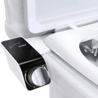 Home Bidet, Self-Cleaning and Retractable Nozzle, Fresh Water Spray Non-Electric Mechanical Toilet bidet Seat Attachment