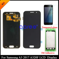 100% tested Super AMOLED LCD For Samsung A320 LCD For Samsung A3 2017 A320 Display LCD Screen Touch Digitizer Assembly