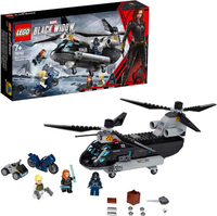 LEGO 樂高 超級英雄系列 黑色與黃金直升機切斯 76162