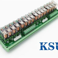 16-way relay module multi-channel solid state relay plc amplifier board 16A DC 24V DC 12V NPN/PNP breakout