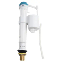 Toilet Adapter Cistern Fill Valve Bottom Entry Connector Quiet Fill Replacement 1/2" Anti Siphon Bathroom Durable