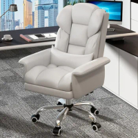 Luxury Back Cushion Office Chair Design Handle Lounge Ergonomic Office Chair Wheels Gliders Sillas De Oficina Furniture Decor