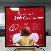 19/22/32/55 Inch Square Screen Lcd Advertisement Display Android Wall Mounted Advertising Monitor