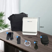 Mini battery portable oxygen concentrator 93% purity for travel and outdoors