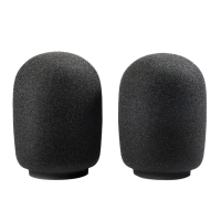 Mikrofon buih profesional Shiyi, cermin depan untuk SHURE PGA27, PGA 27, SM7B, SM 7B