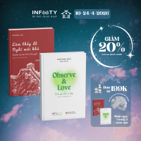 Combo Sách Song ngữ Observe & Love + Làm thấy dễ, nghĩ mới khó | Infinity Books | Phương Bùi