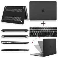 Laptop Case for Apple Macbook Air 13/11/MacBook Pro 13/15/16 Inch Portable Hard Shell Notebook Protector Case+Us Keyboard Cover