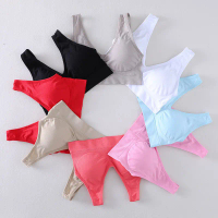 GROSIR 8pcs Bra Sport Seamless tanpa kawat Bra Senam Bra Yoga Bra Olahraga