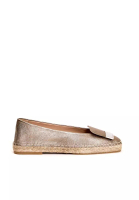 Sergio Rossi Espadrillas Pelle Oro - SERGIO ROSSI - Gold