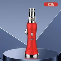 防身武器用品女子學生防狼女生獨居隨身攜帶自我保護防風直冲打火機｜可倒置點火｜安全鎖火｜戶外燒烤 / 露營專用噴火槍多功能防風打火槍｜單手秒開｜可上地鐵｜金屬機身點火器