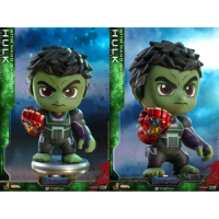 In Stock Original Hottoys COSBABY Cosb570 Hulk Avengers Endgame Nano Gauntlet Movie Character Model Collection Artwork Q Version
