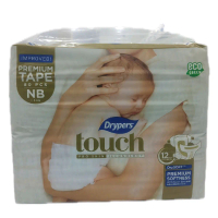 DRYPERS TOUCH BABY DRYPERS NEWBORN
