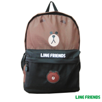 LINE FRIENDS 熊大休閒後背包(咖)LI5456
